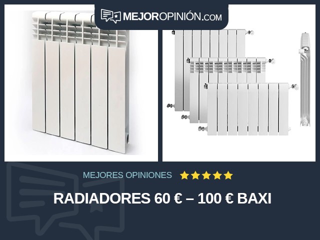 Radiadores 60 € – 100 € Baxi