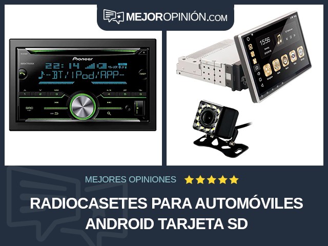 Radiocasetes para automóviles Android Tarjeta SD