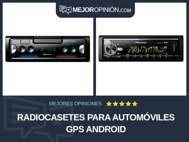 Radiocasetes para automóviles GPS Android