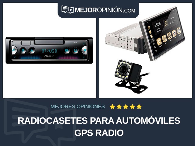 Radiocasetes para automóviles GPS Radio