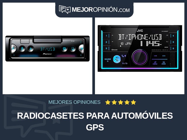 Radiocasetes para automóviles GPS