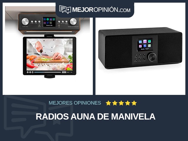 Radios Auna De manivela