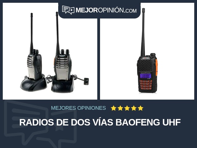 Radios de dos vías Baofeng UHF