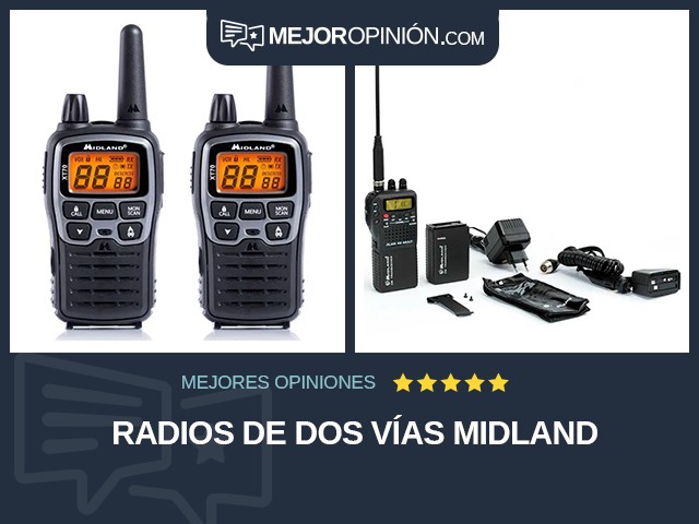 Radios de dos vías Midland