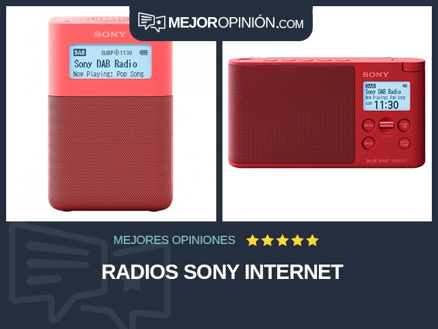 Radios Sony Internet