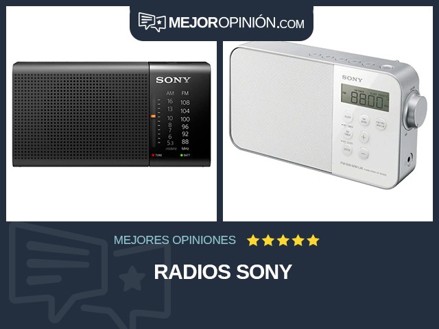 Radios Sony