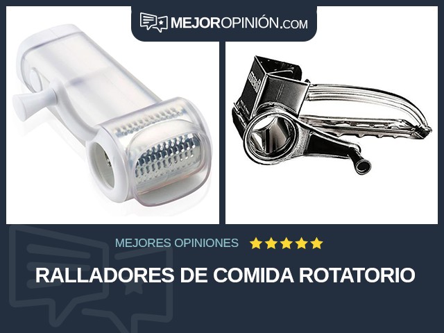 Ralladores de comida Rotatorio