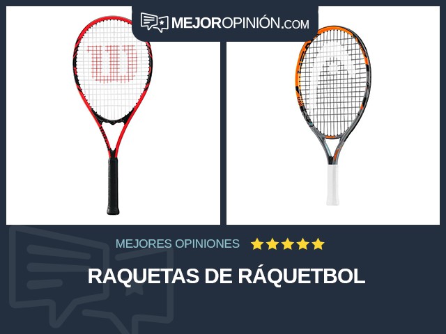 Raquetas de ráquetbol