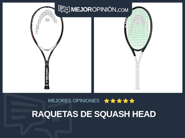 Raquetas de squash HEAD