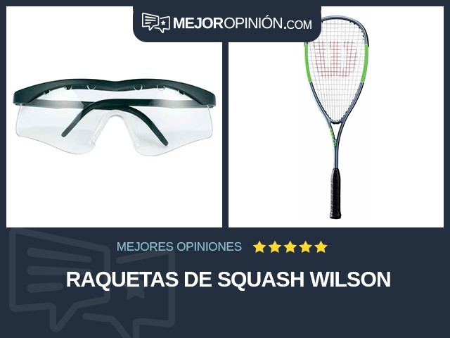 Raquetas de squash Wilson