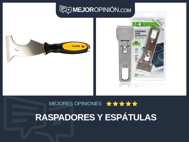 Raspadores y espátulas