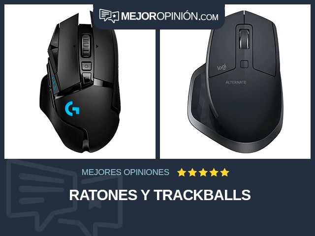 Ratones y trackballs