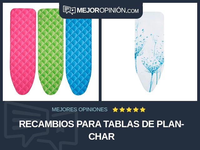 Recambios para tablas de planchar