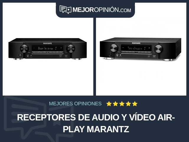 Receptores de audio y vídeo AirPlay Marantz