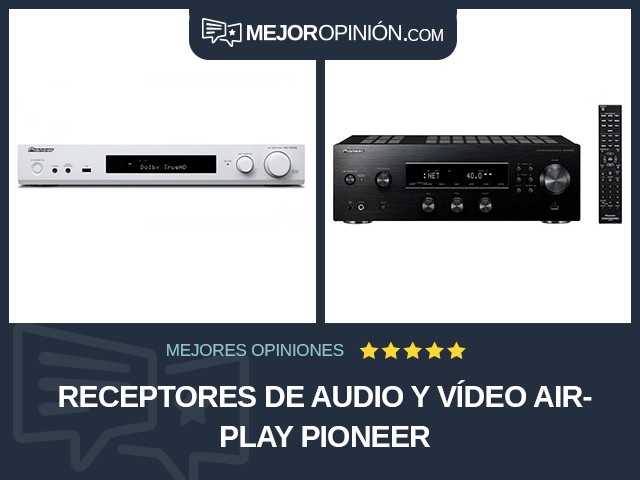 Receptores de audio y vídeo AirPlay Pioneer