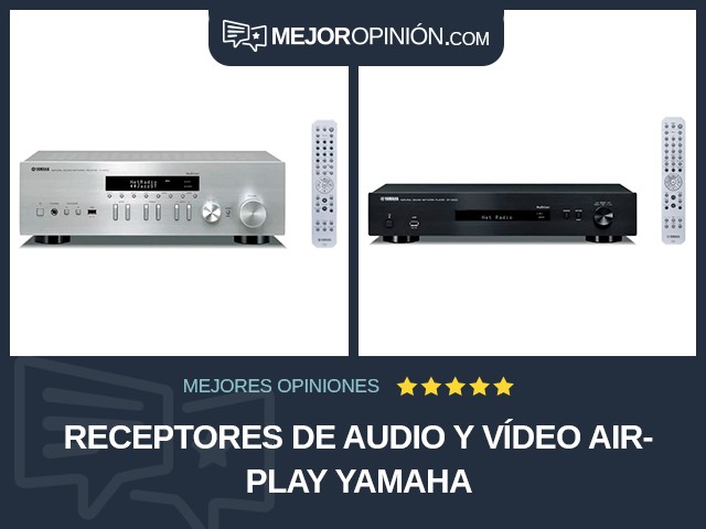 Receptores de audio y vídeo AirPlay Yamaha