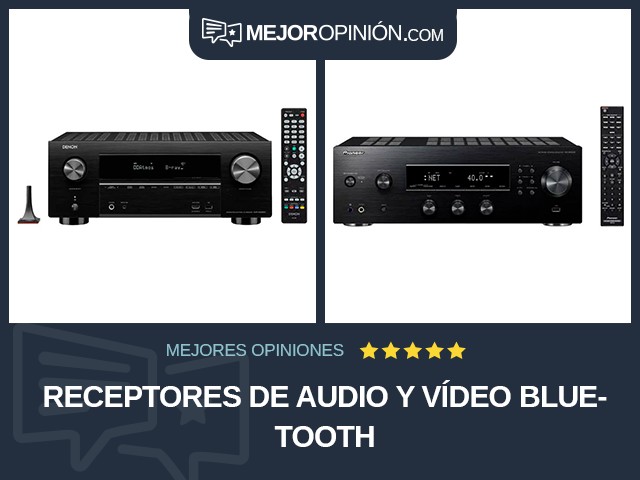 Receptores de audio y vídeo Bluetooth