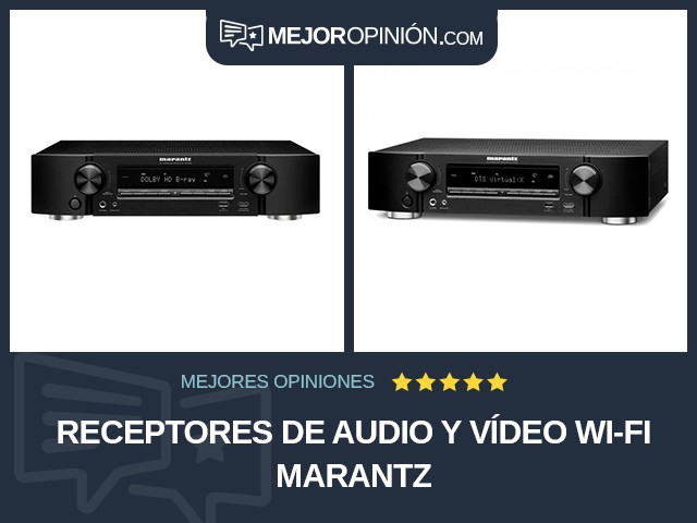 Receptores de audio y vídeo Wi-Fi Marantz