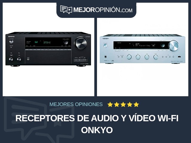 Receptores de audio y vídeo Wi-Fi Onkyo