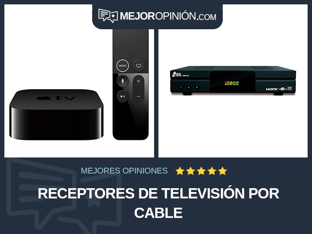 Receptores de televisión por cable