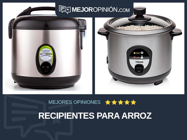 Recipientes para arroz