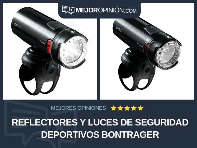 Reflectores y luces de seguridad deportivos Bontrager