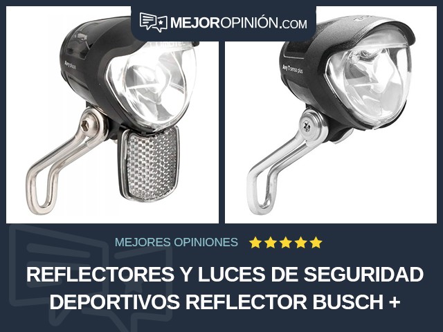 Reflectores y luces de seguridad deportivos Reflector Busch + Müller