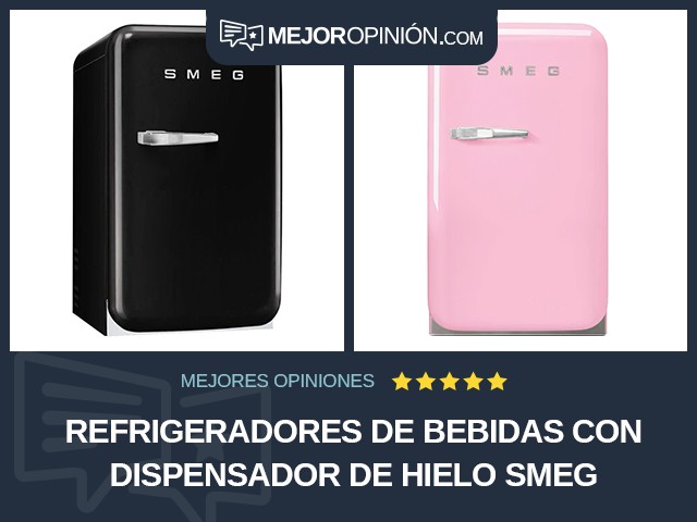 Refrigeradores de bebidas Con dispensador de hielo Smeg