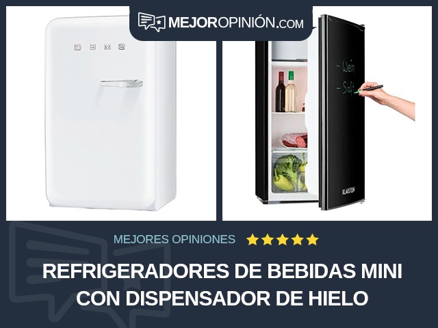 Refrigeradores de bebidas Mini Con dispensador de hielo