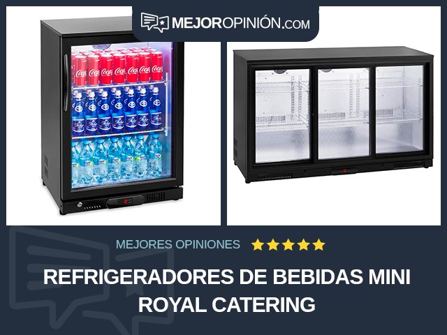 Refrigeradores de bebidas Mini Royal Catering