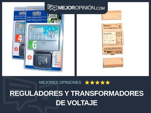 Reguladores y transformadores de voltaje