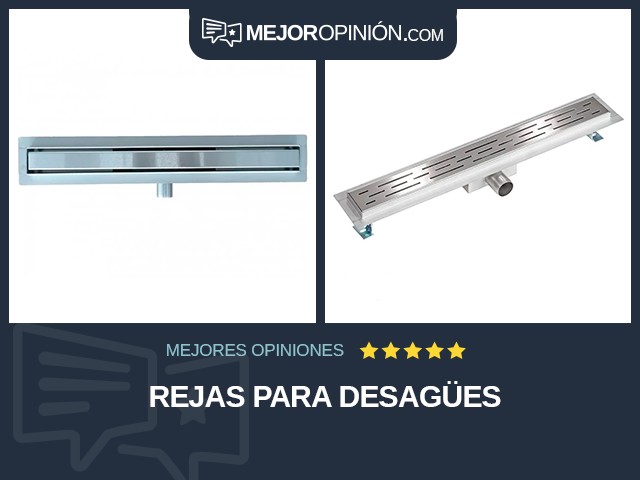 Rejas para desagües