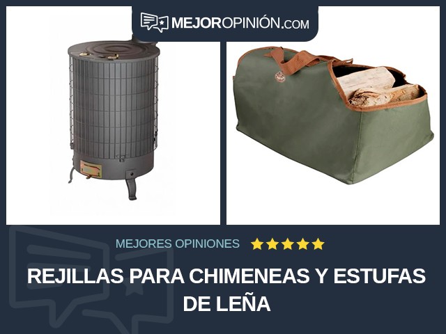 Rejillas para chimeneas y estufas de leña