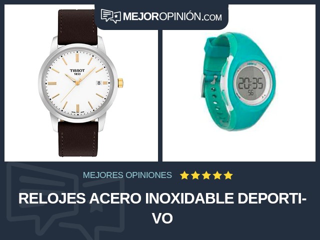 Relojes Acero inoxidable Deportivo