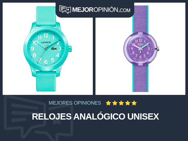 Relojes Analógico Unisex