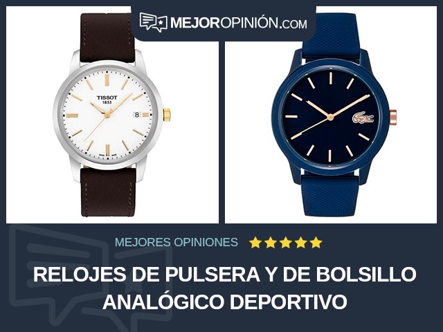 Relojes de pulsera y de bolsillo Analógico Deportivo