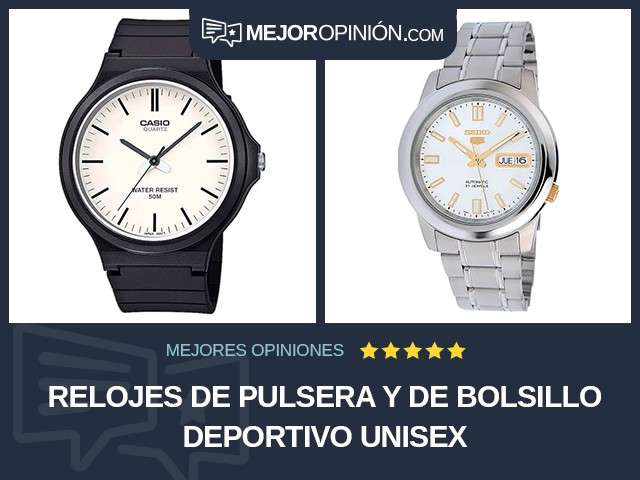Relojes de pulsera y de bolsillo Deportivo Unisex