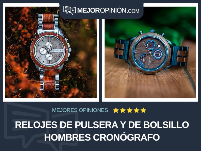 Relojes de pulsera y de bolsillo Hombres Cronógrafo