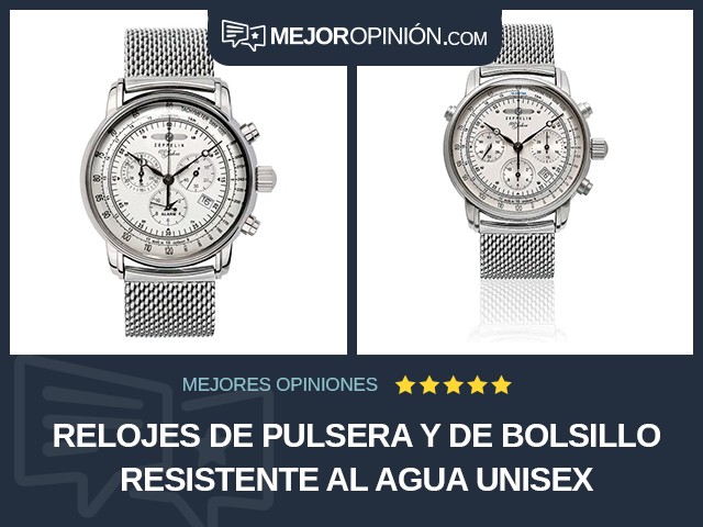 Relojes de pulsera y de bolsillo Resistente al agua Unisex