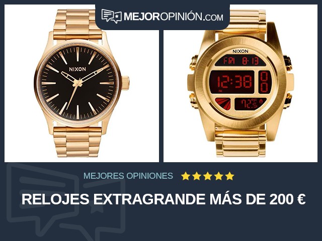 Relojes Extragrande Más de 200 €