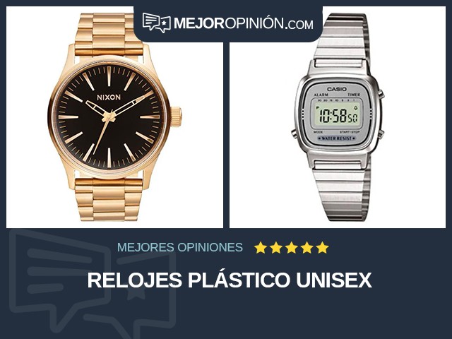 Relojes Plástico Unisex