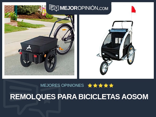 Remolques para bicicletas Aosom