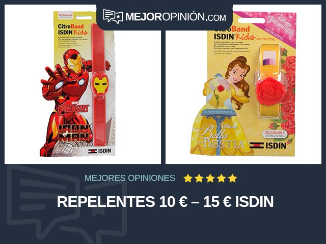 Repelentes 10 € – 15 € ISDIN