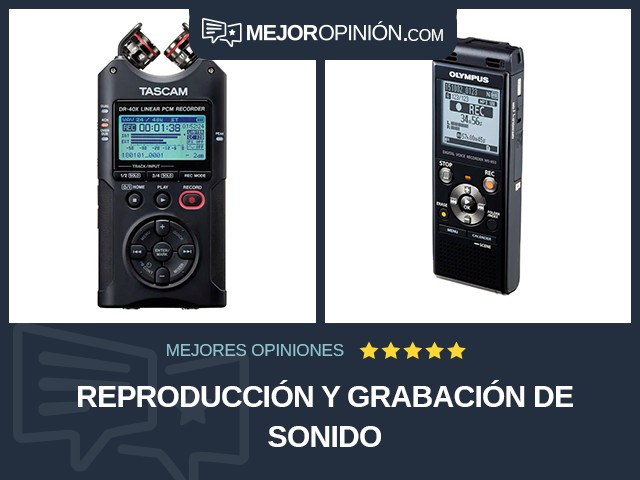 Reproducción y grabación de sonido