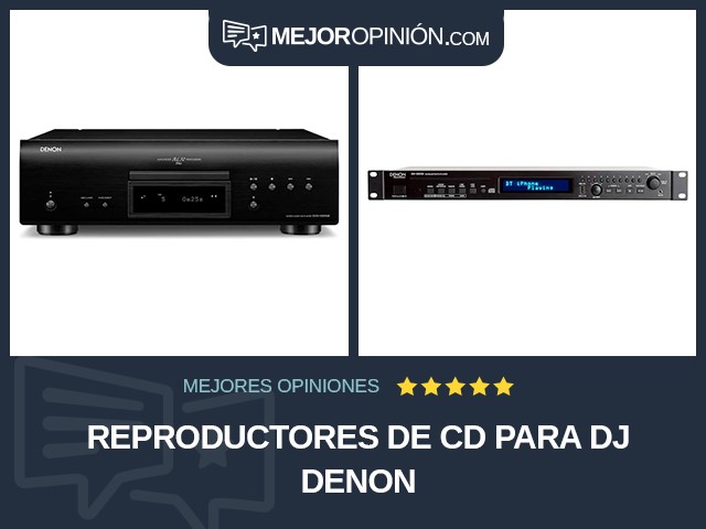 Reproductores de CD para DJ Denon