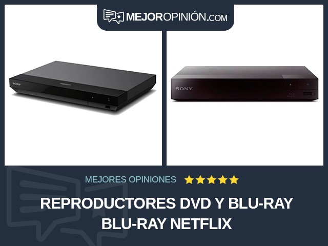 Reproductores DVD y Blu-ray Blu-ray Netflix