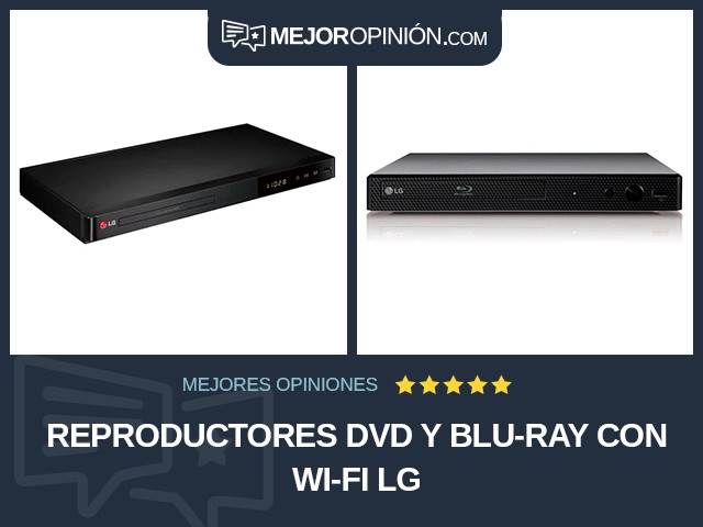 Reproductores DVD y Blu-ray Con Wi-Fi LG