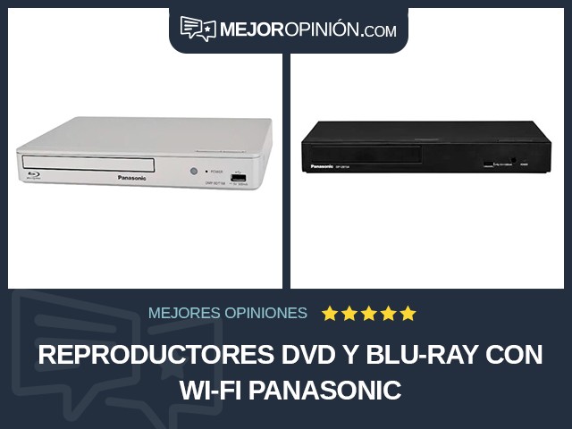 Reproductores DVD y Blu-ray Con Wi-Fi Panasonic