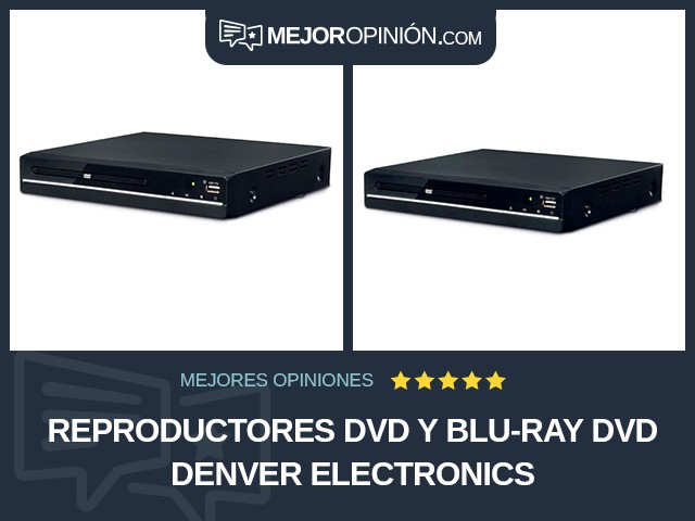 Reproductores DVD y Blu-ray DVD Denver Electronics