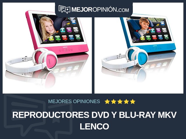 Reproductores DVD y Blu-ray MKV Lenco
